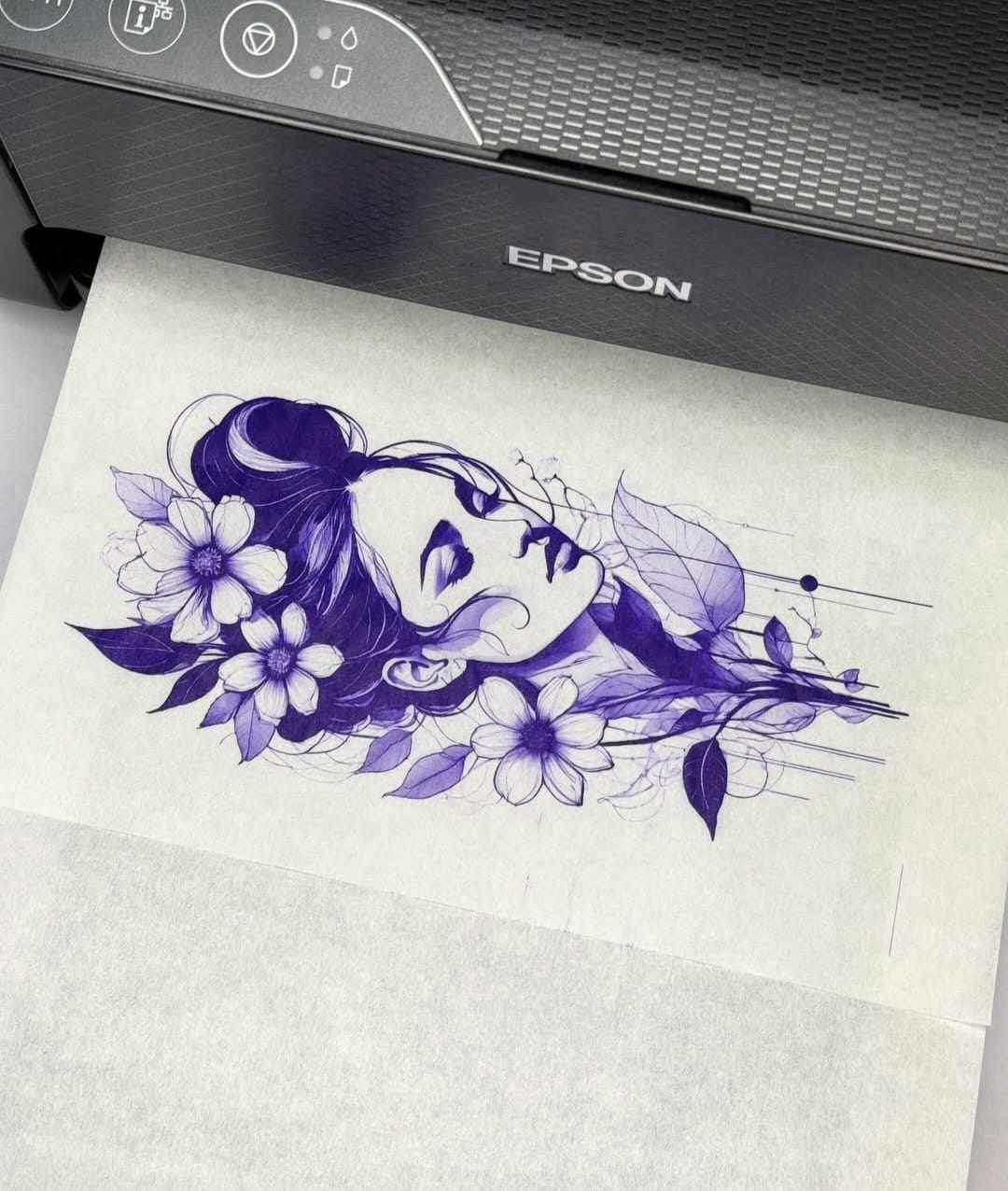 Inkjet Stencil Tracing Paper - for tattoo Stencil Gallery